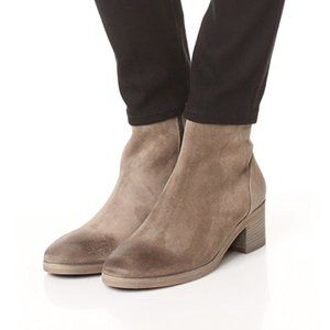 VINCE Ruth Distressed Suede Boots